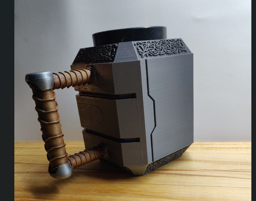 Thor Hammer Mug (Mjölnir Mug)