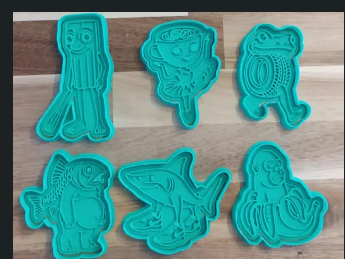 Funny Character Cookie Cutter Collection