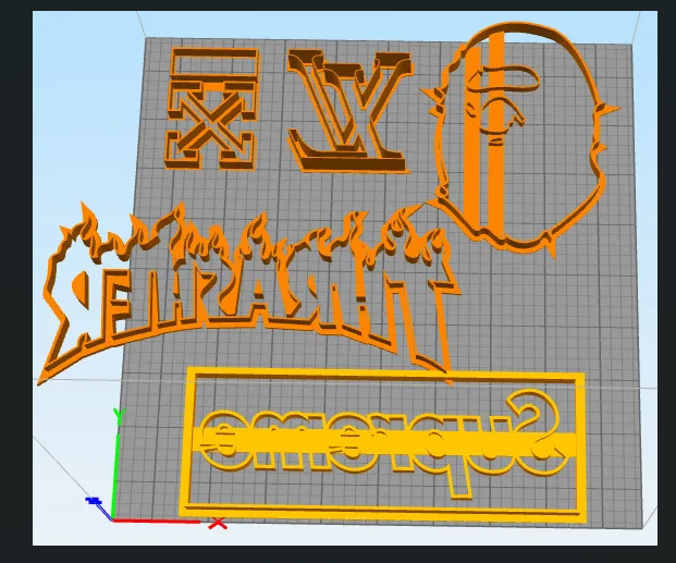 Streetwear Logo Cookie Cutter Collection