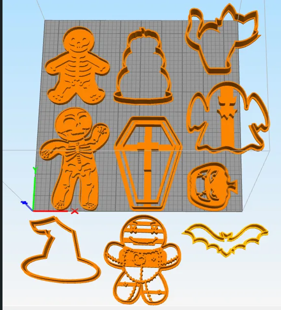 Halloween Horror Cookie Cutter Collection
