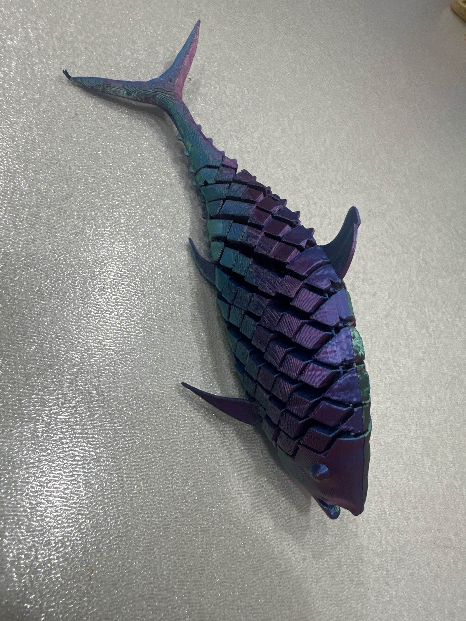Articulated Tuna Fish Flexi Toy