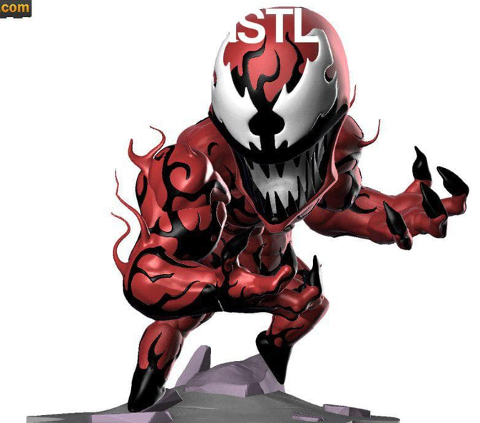 Carnage Chibi Figure