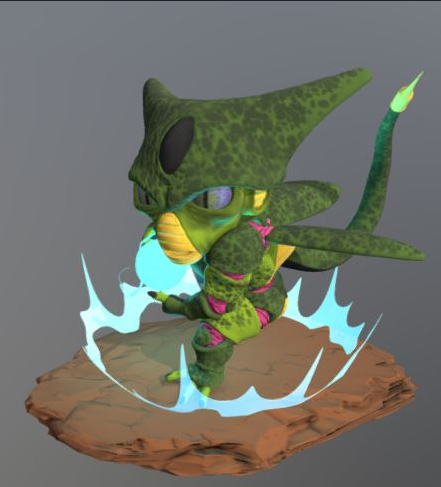 Cell Form Chibi Figure