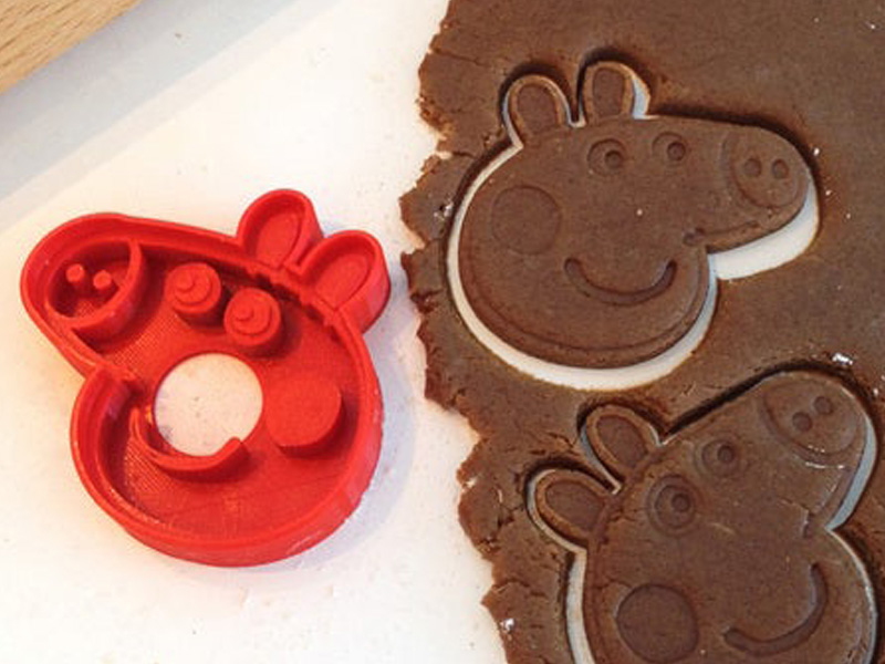 Peppa Pig, formina per biscotti