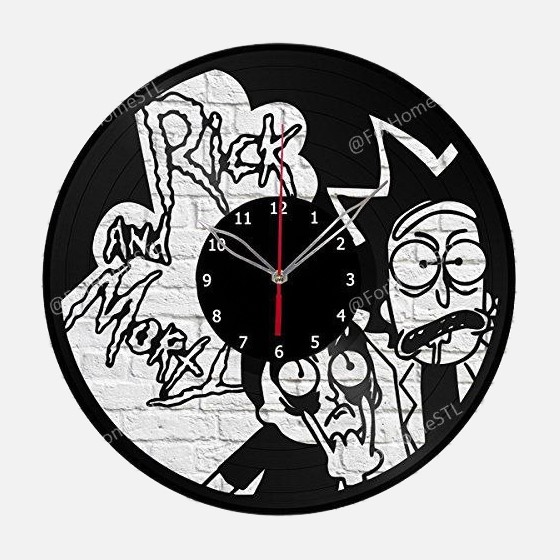 Rick and Morty, quadrante per orologio da parete