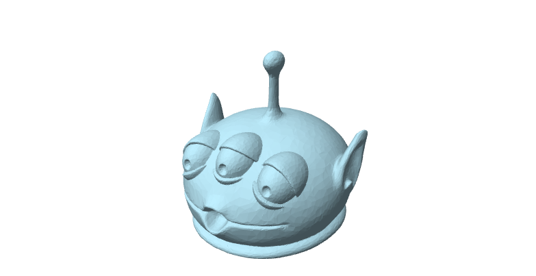 Alien di Toy Story, testa da collezione