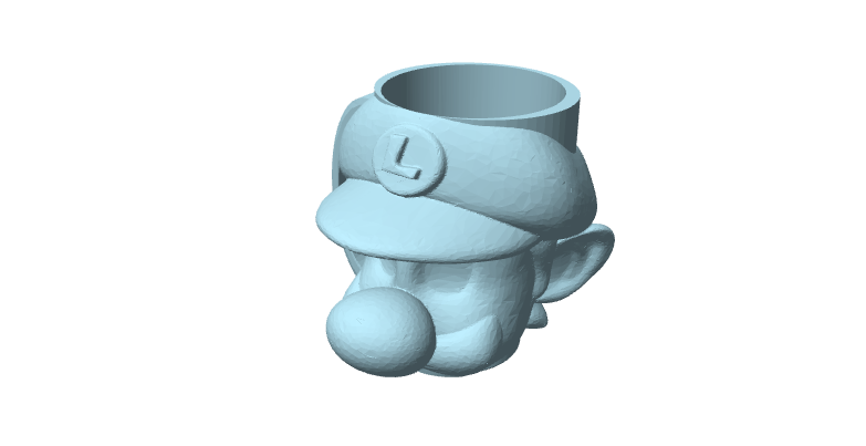 Super Mario, tazza con testa del personaggio