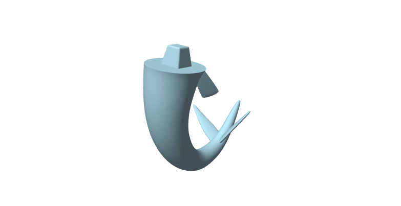 Lugia Ombra, coda da assemblare
