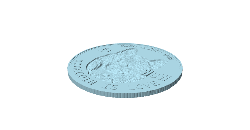 Dogecoin, moneta da collezione