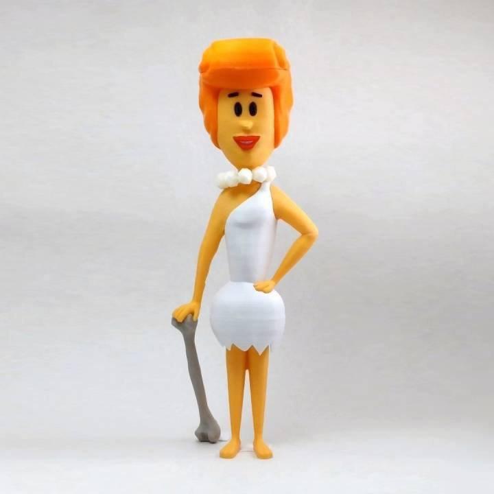 Betty Rubble, statuina da assemblare
