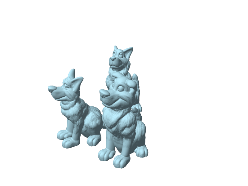 Cani Cuccioli, statuine da collezione