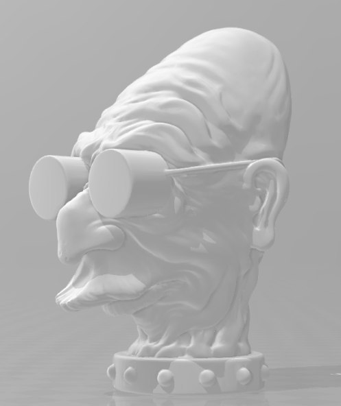 Professor Farnsworth, busto da collezione