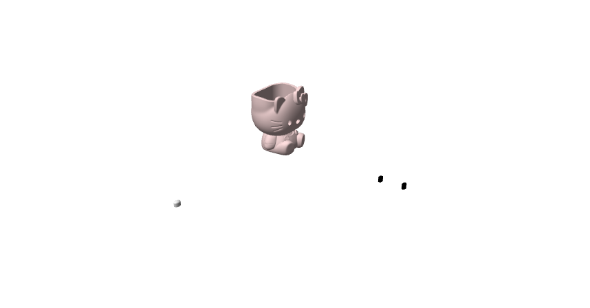 Hello Kitty, portapenne da scrivania