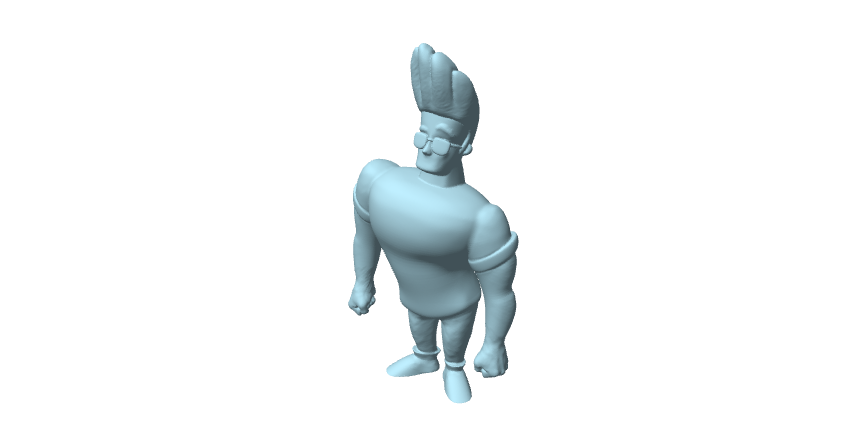Johnny Bravo, statuina da collezione