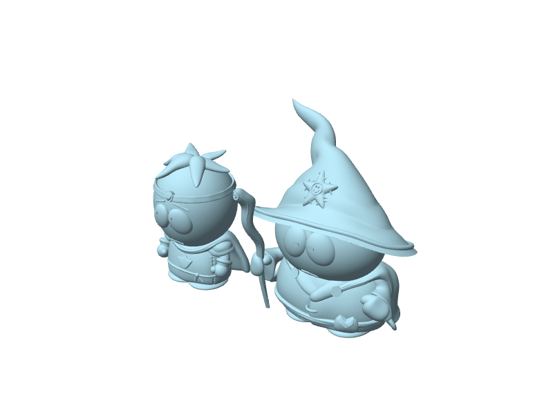 Butters e Cartman, statuine da collezione
