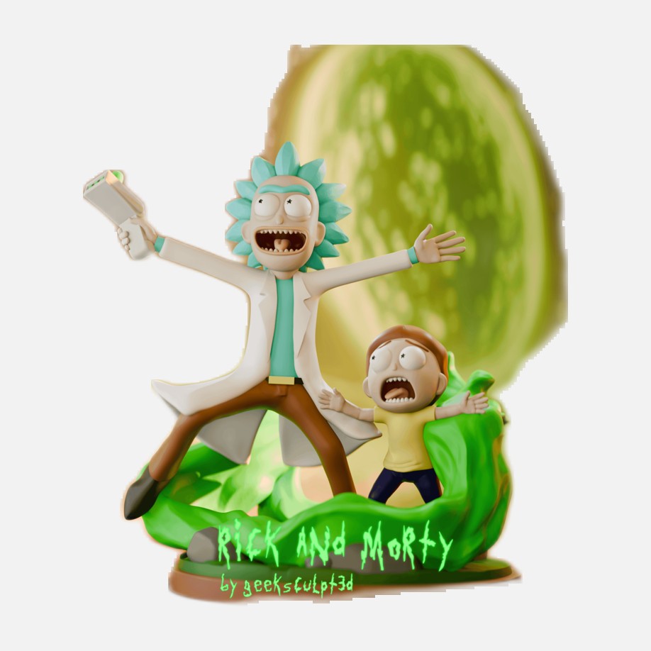 Rick and Morty, statuina da collezione