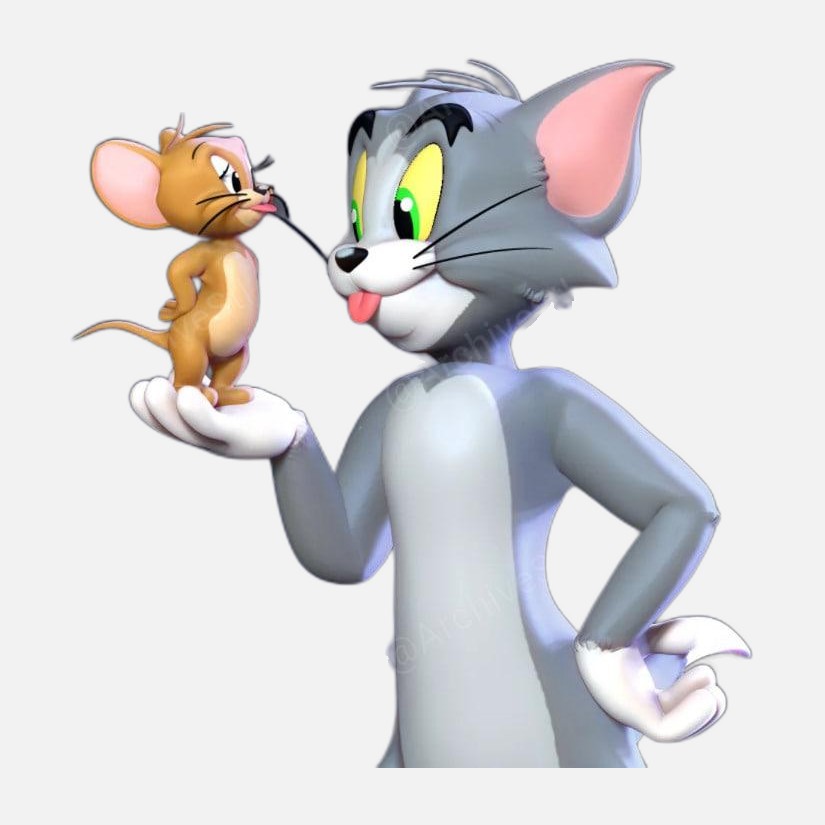 Tom e Jerry, statuina da assemblare