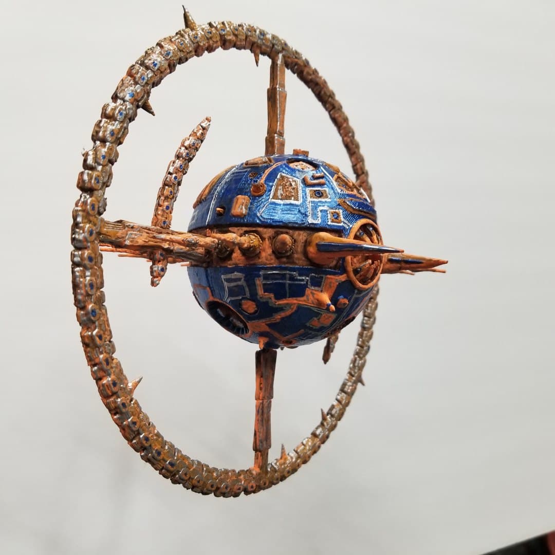 Unicron, statuina da assemblare