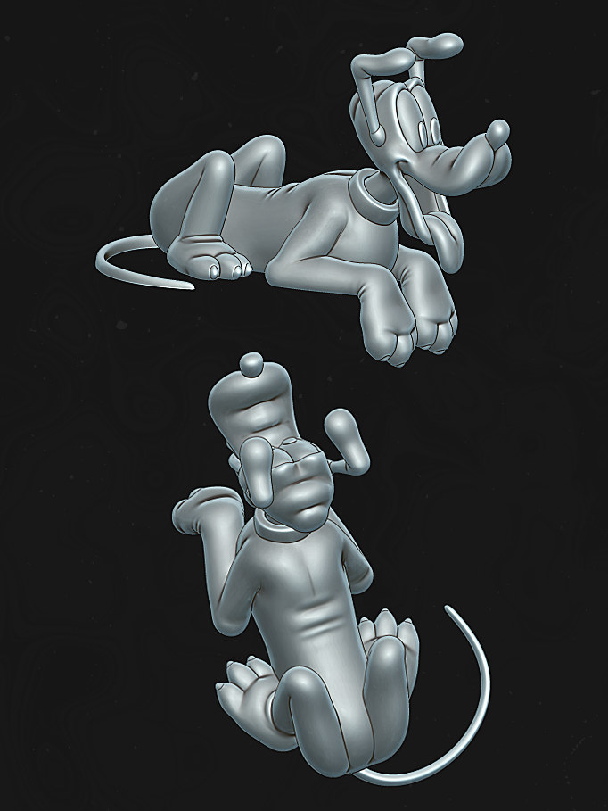 Pluto, figura da assemblare
