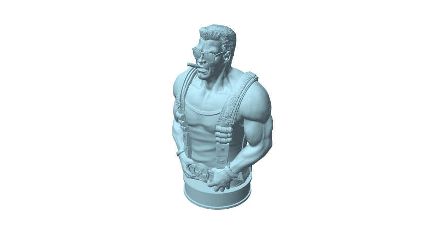 Duke Nukem, busto da collezione