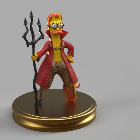 Flanders Diavolo, statuina da assemblare