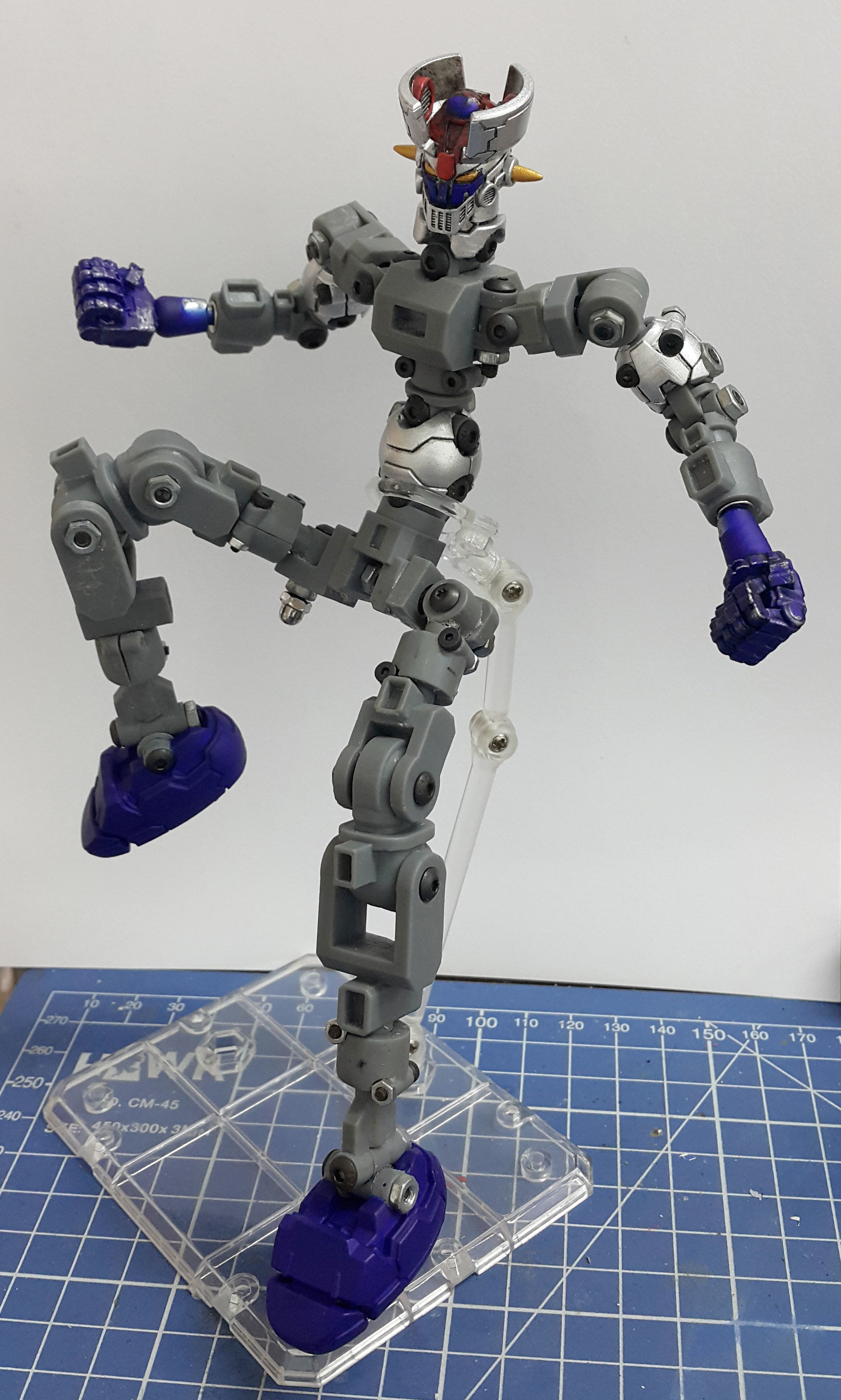 Mazinger Z, action figure snodata da assemblare
