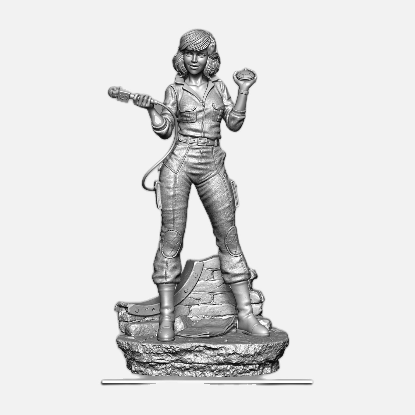 April O'Neil, statuina da assemblare