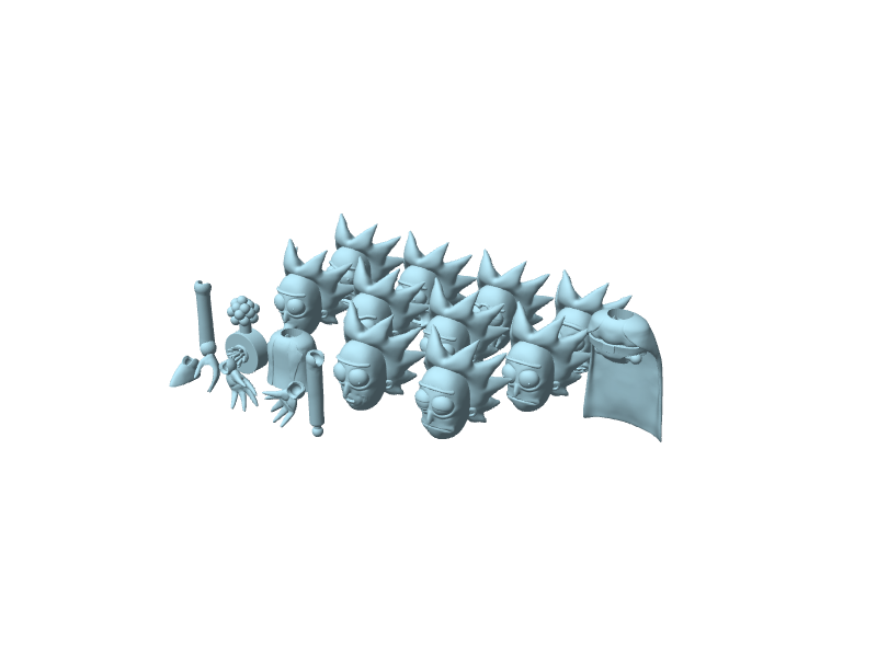 Rick Sanchez, figura da assemblare