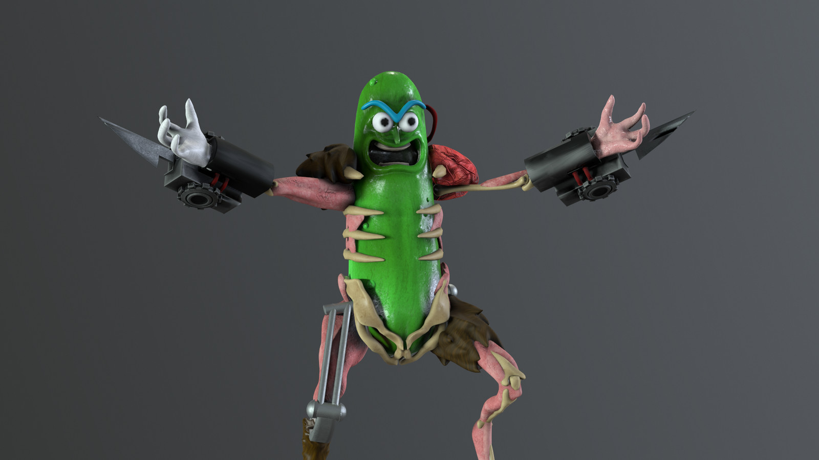 Pickle Rick, figura da assemblare