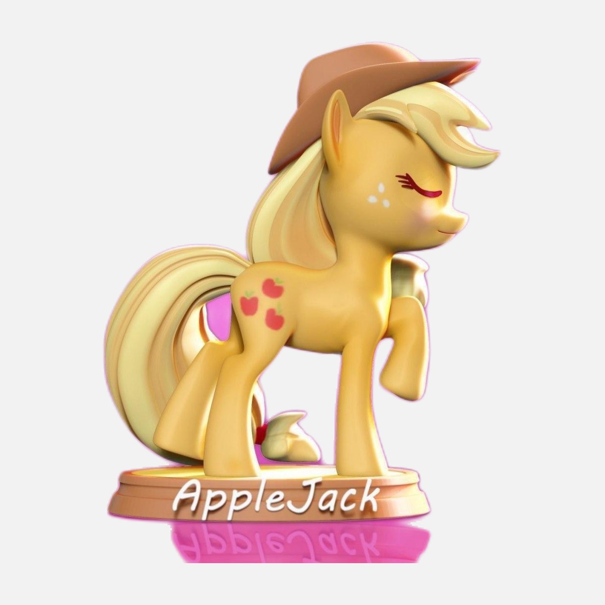 Applejack di My Little Pony, statuina da assemblare