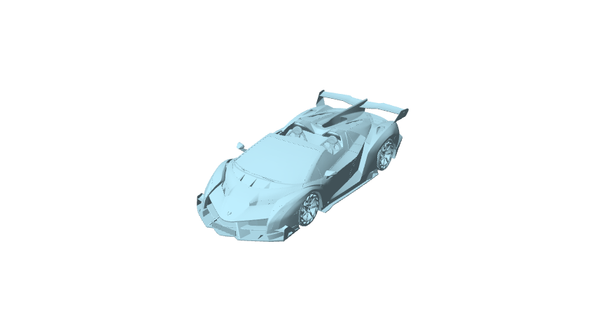Lamborghini Veneno Roadster, modello da collezione