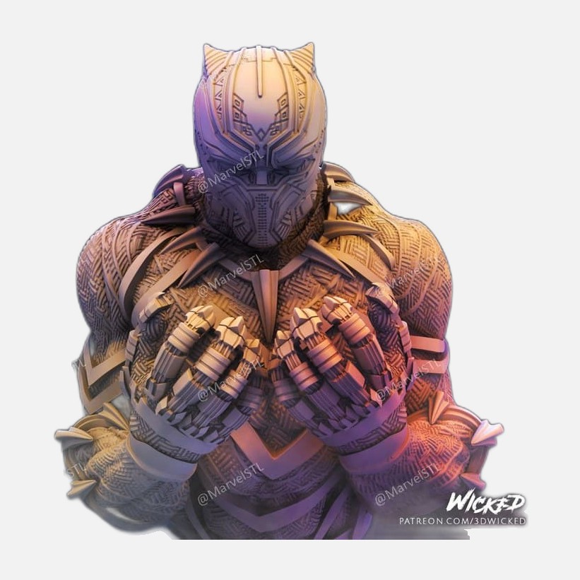 Pantera Nera, busto da collezione