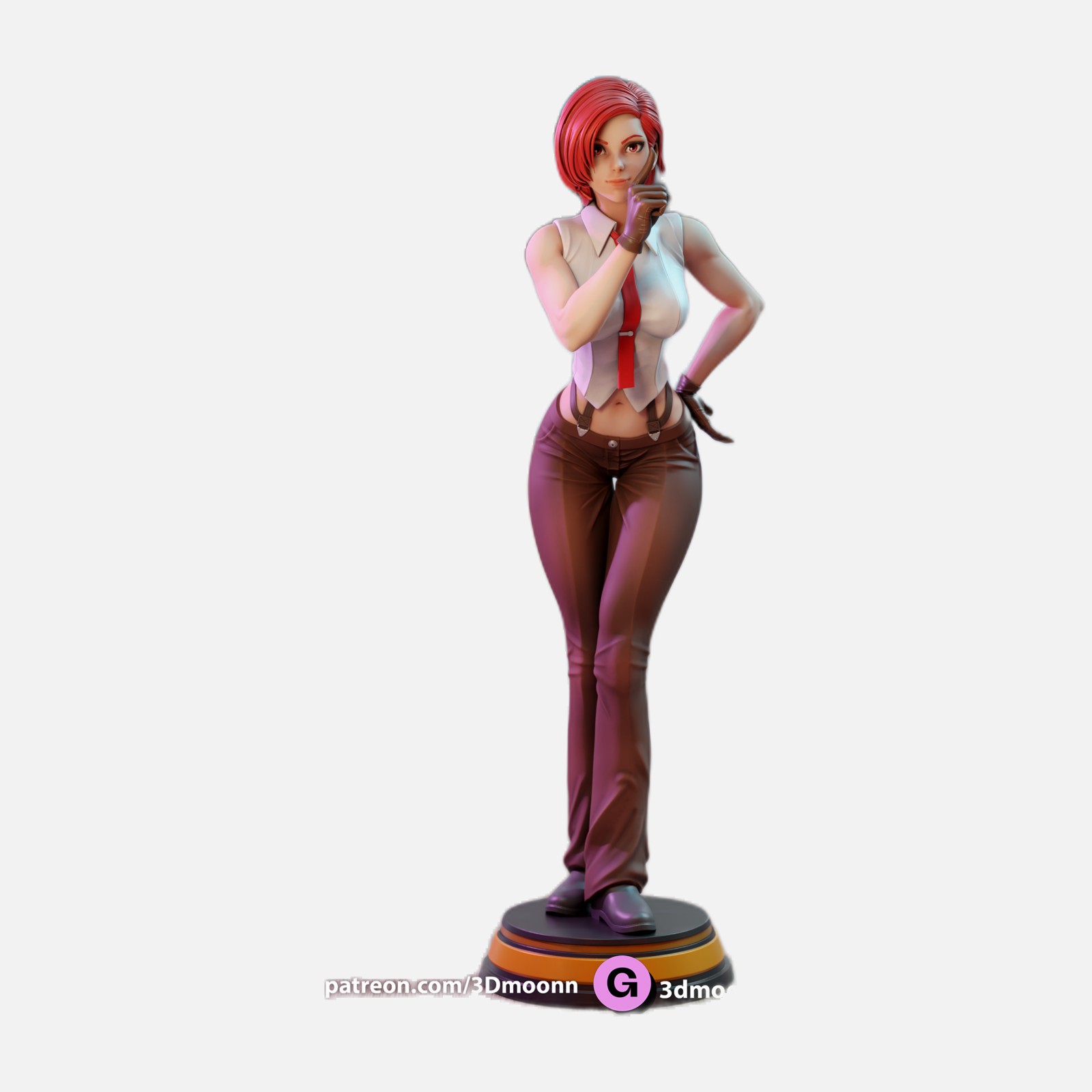 Vanessa di The King of Fighters, statuina da assemblare