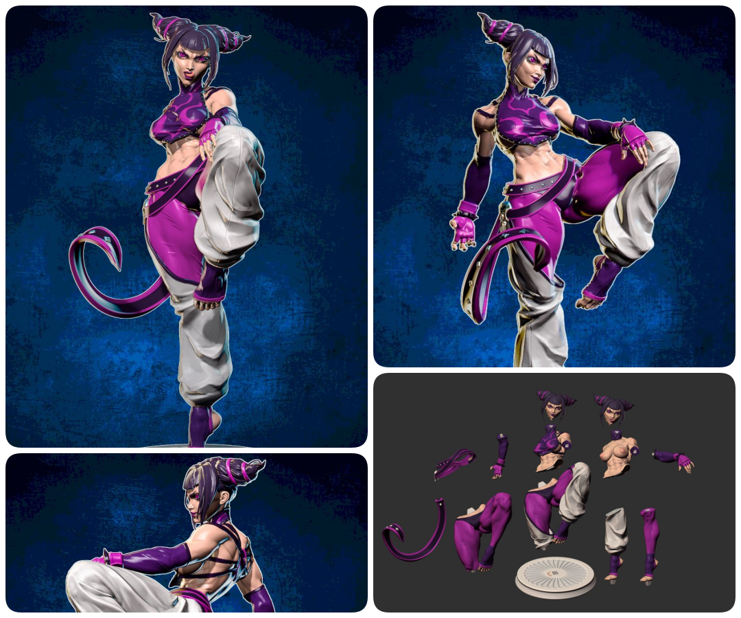 Juri Han, statuina da assemblare