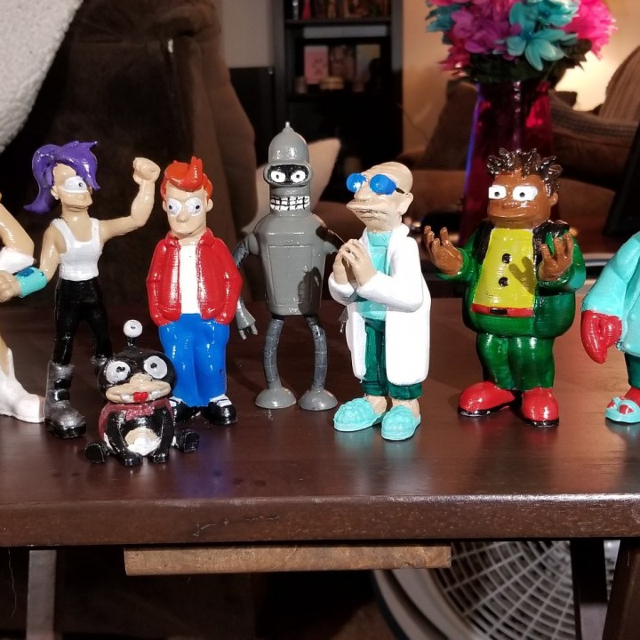 Futurama, collezione di statuine da assemblare