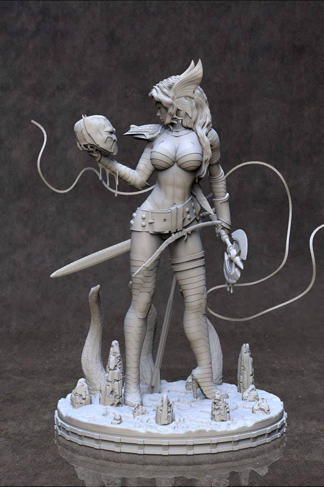 Angela, statuina da assemblare