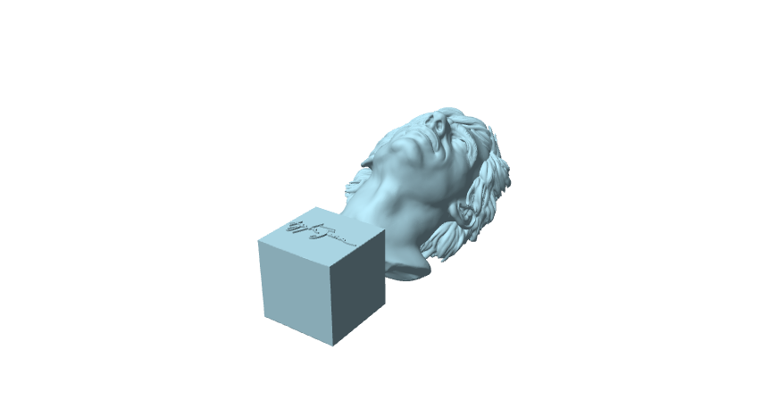 Ayrton Senna, busto scultoreo