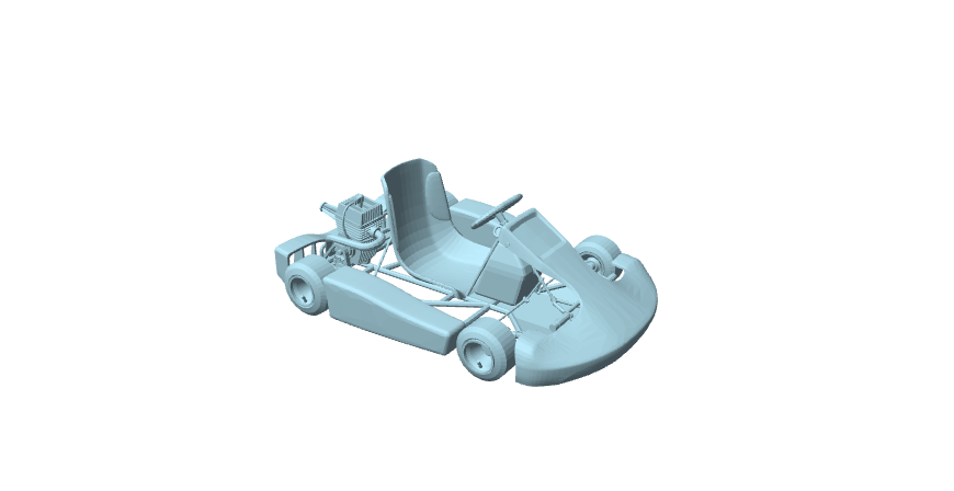 Go-Kart, modellino da collezione