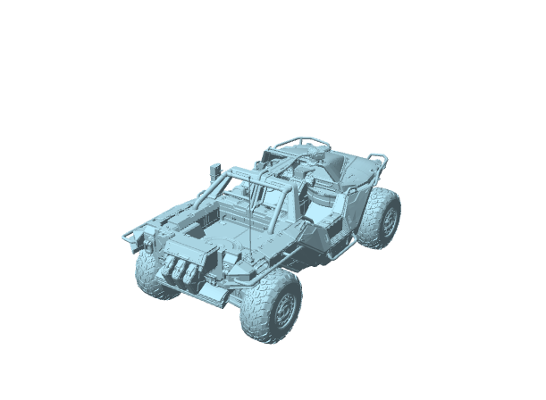 Warthog M12, veicolo militare da modellismo