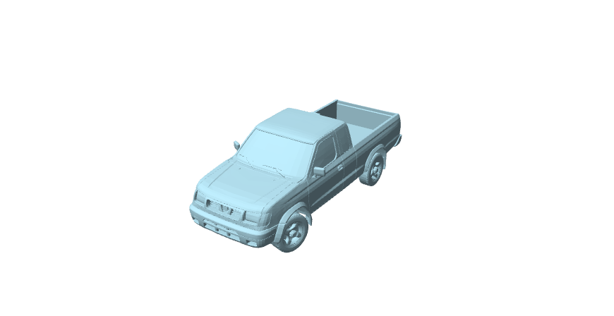 Nissan 4x4 Pick-up, modello da collezione
