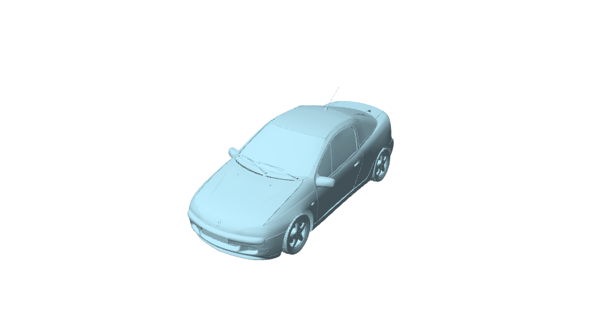 Opel Tigra Mk1 1994, modellino da collezione