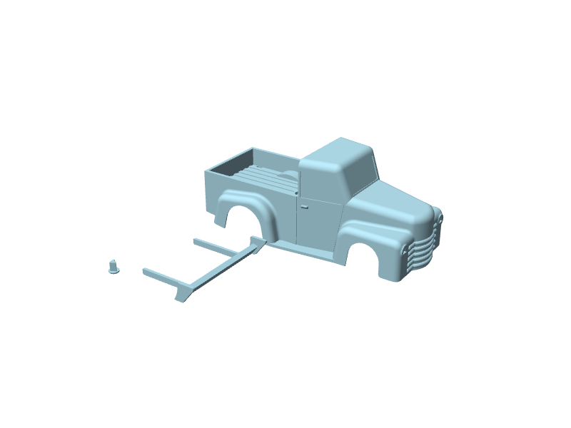 Pickup per pista slot car