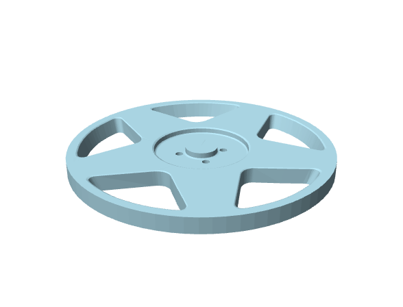 Ruota per robot, cerchio con razze