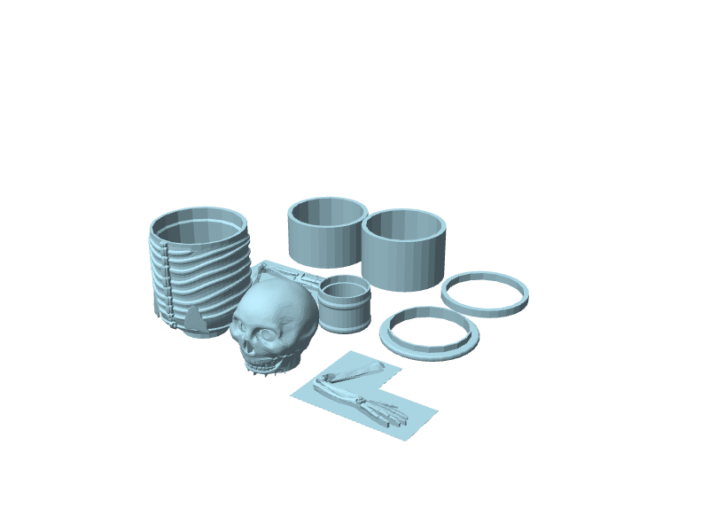 Skele Gro, scheletro da assemblare
