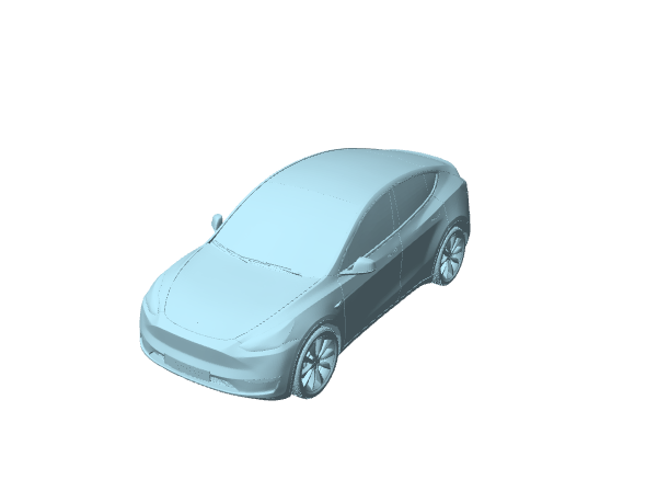 Tesla Model Y, modellino da collezione