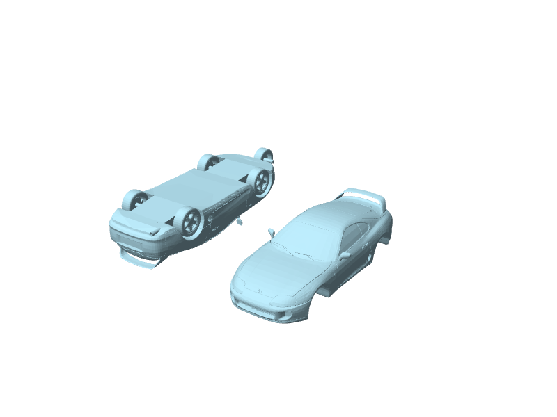 Toyota Supra, modellino da assemblare