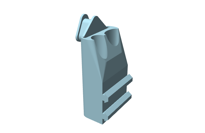 Supporto portautensili laterale per stampante 3D
