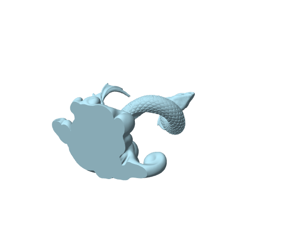 Scylla, drago portapenne