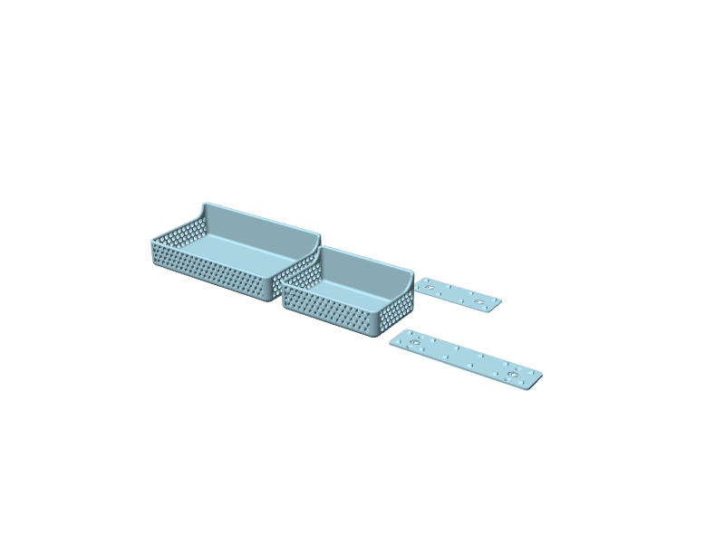 Wallbox20, contenitori per parete con aggancio rapido