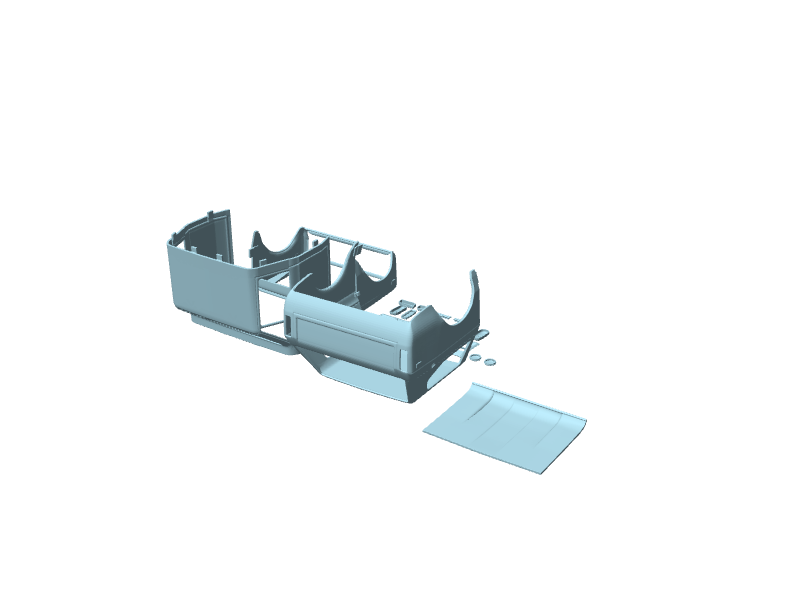 Commonwealth Frontiersman, cabina per modellismo
